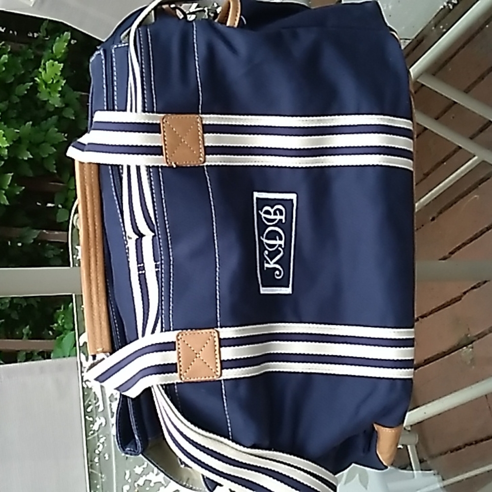 Pottery Barn Kids diaper bag, Navy